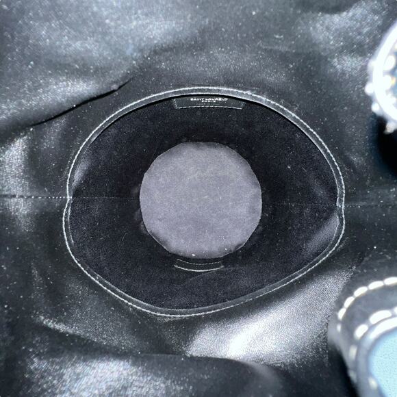 Saint Laurent Bahia Studded Bucket Bag - Picture 7 of 8